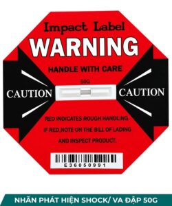 Nhãn phát hiện va đập Impact Label 50g