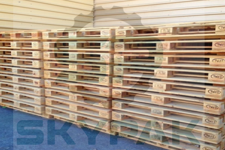 pallet gỗ thông xuất khẩu