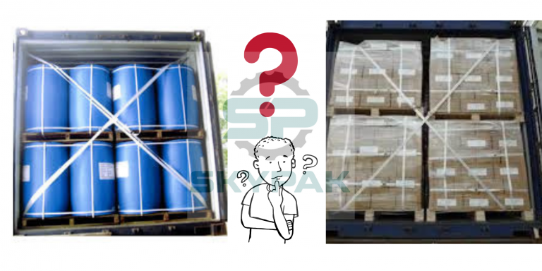 Hình ảnh ví dụ dây dai chằng hàng container