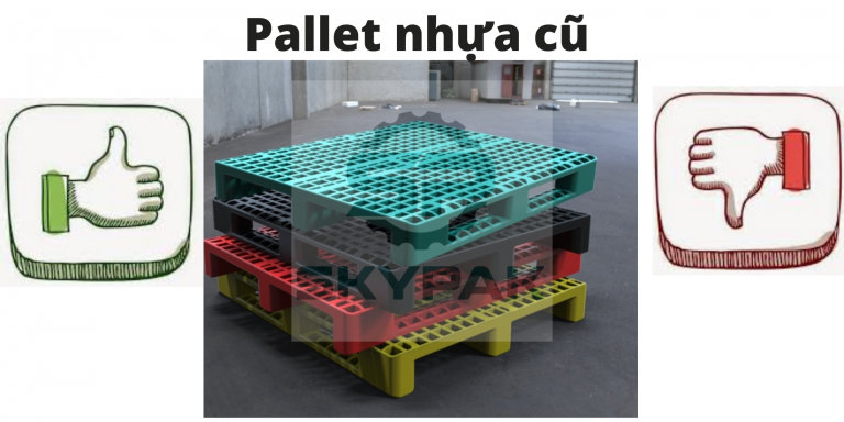 pallet nhựa cũ