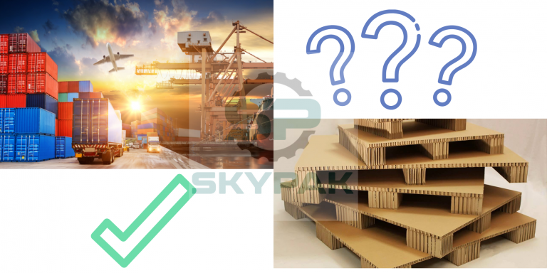 Ứng dụng pallet giấy