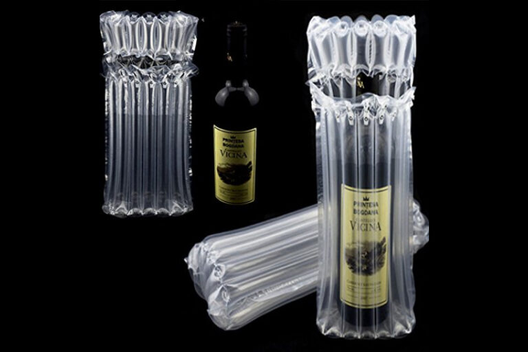 gói hàng dễ vỡ bằng cột khí chống sốc