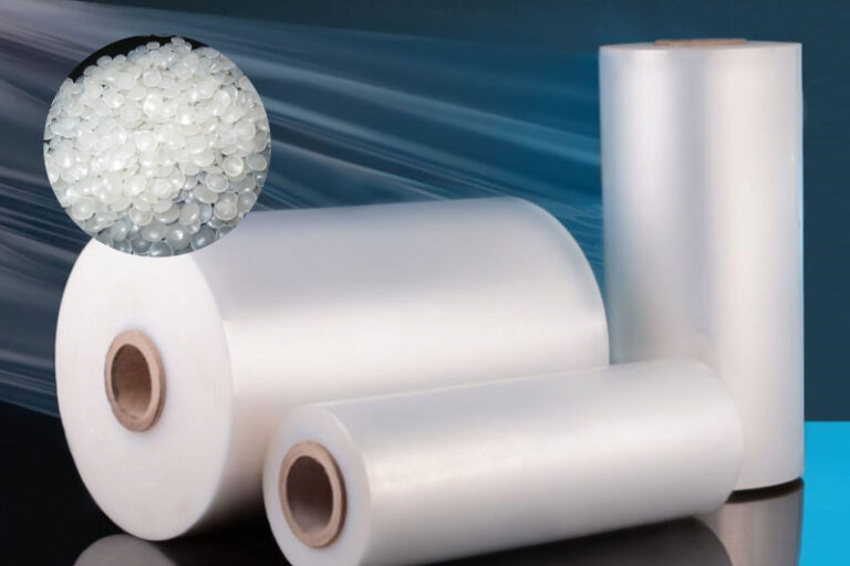 màng pe làm từ nhựa pha