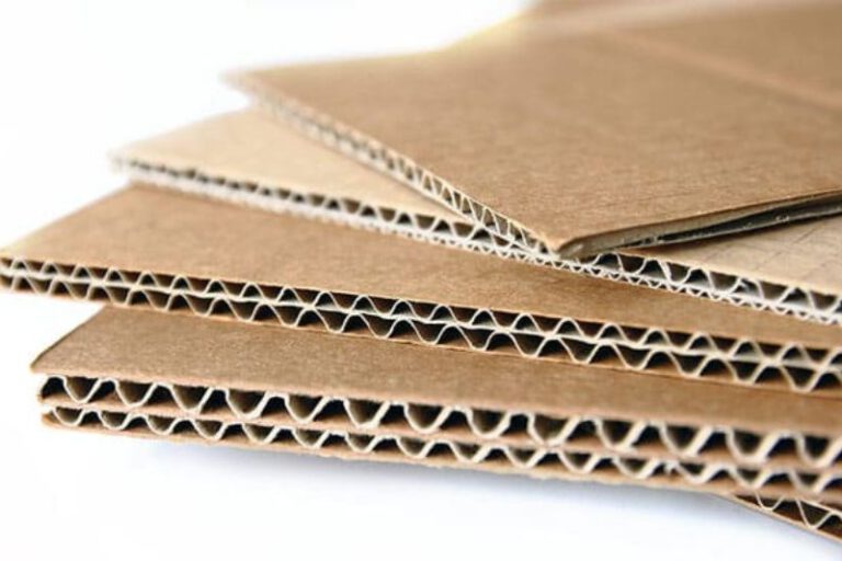 Giấy thùng carton nâu 3 lớp, 5 lớp và 7 lớp