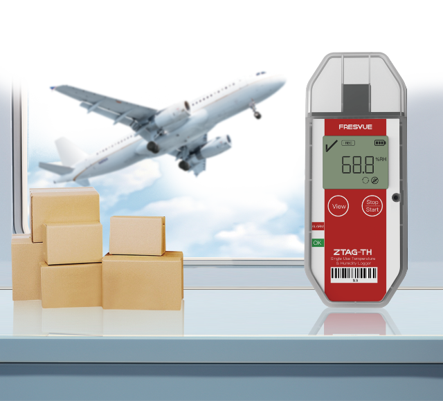 Bộ ghi dữ liệu nhiệt độ &amp; độ ẩm dùng một lần ZTAG-TH